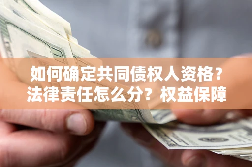 北京如何确定共同债权人资格？法律责任怎么分？权益保障技巧揭秘！