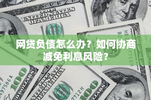 北京网贷负债怎么办？如何协商减免利息风险？