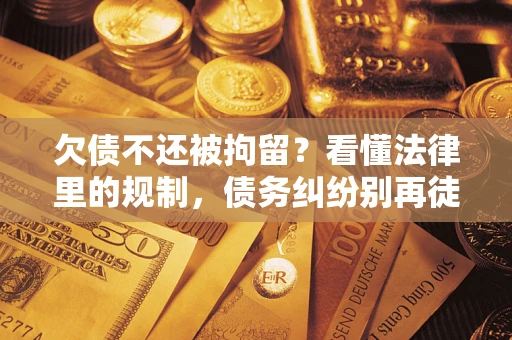 北京欠债不还被拘留？看懂法律里的规制，债务纠纷别再徒劳奔波