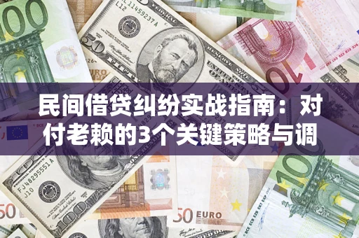 北京民间借贷纠纷实战指南：对付老赖的3个关键策略与调解盲区解析